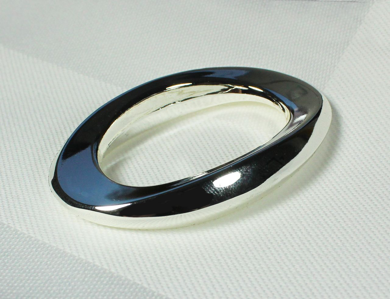 Serviettenringe Emma oval versilbert Serviettenringe Emma oval versilbert